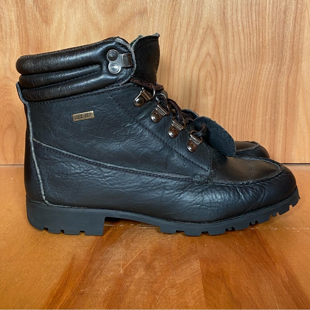Womens 6.5 HH Brown Waterproof Gore Tex Ankle Boots Black CCKC1001